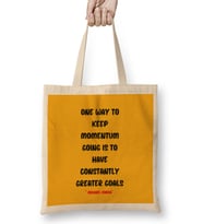 Motivational Quotes Sayings Words Gifts - Entrepreneurs İnspiration Success Work Typography Gifts Bez Çanta Uzun Saplı