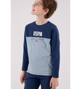 U.S. Polo Assn US2220-4  Erkek Çocuk Pijama Takımı