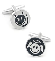 Omark Cotton Evil & Angel Kol Düğmesi