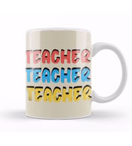 Teacher Gift Learning Inspire Science Student School Inspirational Kupa Bardak Porselen