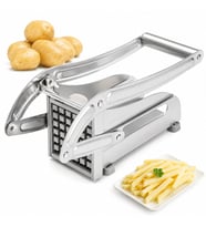 PATATO-CHIPPER MANUEL PATATES - SEBZE DİLİMLEME MAKİNESİ KOMPLE METAL ÜSTTEN KOLLU (5680)