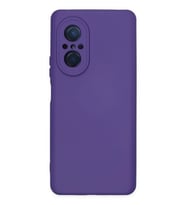 Pilelistore   Huawei Nova 9 SE Kılıf Nano içi Kadife Silikon - Mor
