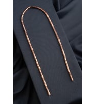 Hematit Doğal Taş Parlak Roz Altıgen Kesim 4x6mm Dizi [AA]
