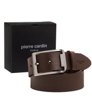 Pierre Cardin Deri Erkek Kemer (En 4 cm) PC3100 (Kahverengi)