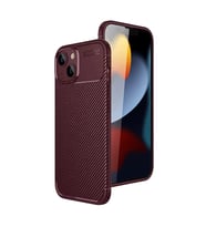 İphone 14 Auto Focus Karbon Kapak - Bordo