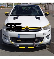 Citroen C-Elysee Uyumlu Piano Black Kaput Üstü Havalandırma Izgarası