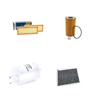 Bosch Filtre Bakım Seti Mercedes C320 W203 2001-2006 Benzin Hava + Yağ F + Yakıt F. + Polen Sardes