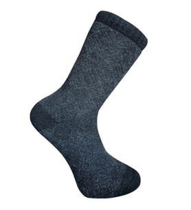 Kuzu Yünü Havlu Erkek Çorabı - Eskimo - Antrasit - No: 41-44  (13905)