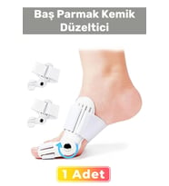 Özel Üretim Yumuşak Yıkanabilir Bedensiz Sağ Sol Ayak Uyumlu Baş Parmak Kemik Düzeltici 1 Adet