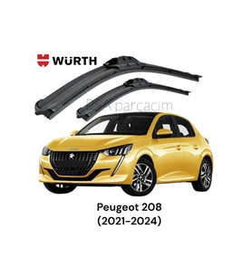 Peugeot 208 Muz Silecek Takımı (2021-2024) 2'li