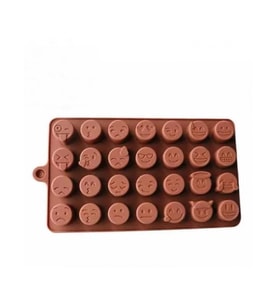 Epinox EPX SCK43 Emoji Şekilli Silikon Çikolata Kalıbı 18x11 cm