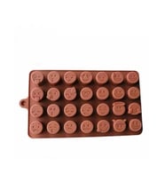 Epinox EPX SCK43 Emoji Şekilli Silikon Çikolata Kalıbı 18x11 cm