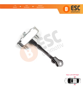 Toyota Auris MK1 E150 E15 2007-2012 68630-02121 İçin Arka Sağ veya Sol Kapı Gergisi