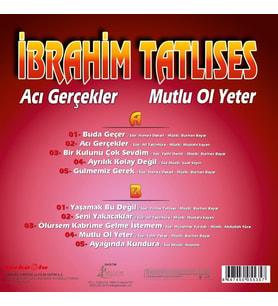 İbrahim Tatlıses Acı Gerçekler Lp Plak (Karışık)