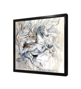 Tablosan Pegasus Çerçeveli Cam Tablo