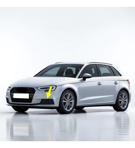 Audi A3 Sportback 2017-2020 Ön Tampon Sol Sissiz Kapak 8V3807681AA
