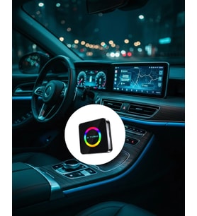 Kablosuz Android Auto CarPlay Destekli Araç Multimedya Adaptörü