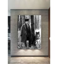 Atatürk Mustafa Kemal Kanvas Tablo Okullara Işyerlerine Uygun (8 Farklı Ölçü)