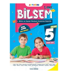 1. Sınıf 2025 BİLSEM Sınavına Hazırlık 5’li Deneme Sınavı