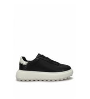 Lufian 111230270 Rainbow Erkek Hakiki Deri Klasik Sneaker Siyah