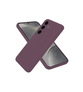 Samsung Galaxy A06 Kılıf First Silikon - Mürdüm
