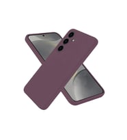 Samsung Galaxy A06 Kılıf First Silikon - Mürdüm