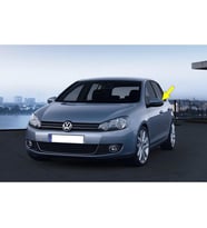 VW Golf 6 2009-2012 Sol Dış Dikiz Aynası Kapağı 5K0857537
