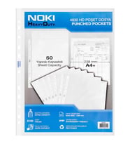 Noki Delikli Poşet Dosya A4 XL 100'lü