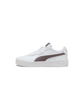 Puma 400365-19 Carina 3.0 Kadın Beyaz Sneaker (Beyaz-Mor)