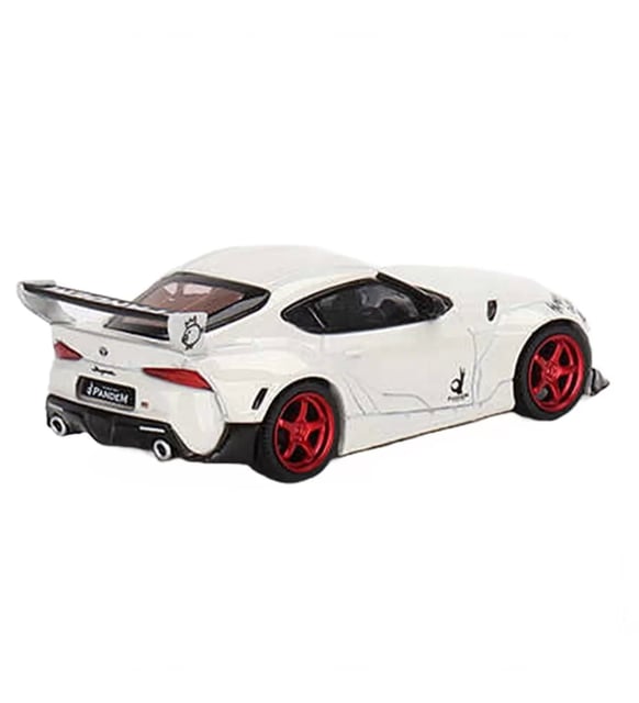 Mini GT 1:64 Pandem Toyota GR Supra V1.0 Pearl White