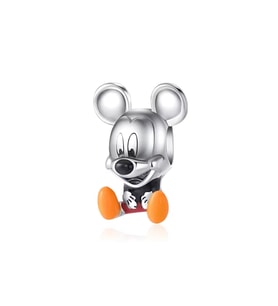 Fubena Turuncu Ayakkabılı Mickey Charm