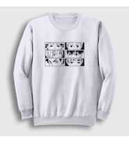 Presmono Unisex Beyaz Setters Voleybol Anime Haikyu Sweatshirt 237788tt
