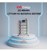 Agro Makine EVE 20.48kWh  Lityum Hv (Yüksek Voltaj) Batarya Sistemi