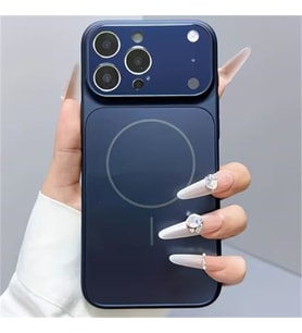 Coverzone iPhone 17 Pro Max ile Uyumlu K?l?f MagSafe ile uyumlu Kablosuz ?arj Destekli Temperli Kamera Koruma Glass K?l?f � Parmak izi yapmayan Wireless Charging Kamera Koruyucu Darbe Emici Sert Kapak