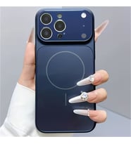 Coverzone iPhone 17 Pro Max ile Uyumlu K?l?f MagSafe ile uyumlu Kablosuz ?arj Destekli Temperli Kamera Koruma Glass K?l?f � Parmak izi yapmayan Wireless Charging Kamera Koruyucu Darbe Emici Sert Kapak