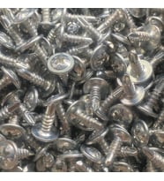 Rysb 4,2x32 mm 100 Adet Beyaz Pul Başlı Matkap Uçlu Vida Otomatik Vida