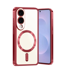Samsung Galaxy S25 Edge Kross Magneticsafe Kapak - Kırmızı