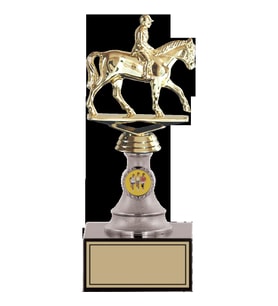 ODAK KUPA - Figürlü Kupalar - At / Binici Figürlü Kupalar FG-010 C - 25 cm