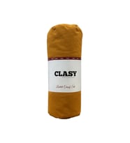 Clasy Tek Kişilik %100 Pamuklu Lastikli Çarşaf + 1 Adet Yastık Kılıfı 100 x 200 (Hardal Sarısı)