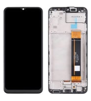 Samsung Galaxy A10e A102F İle Uyumlu Oled Ekran Dokunmatik Çıtalı (Siyah)