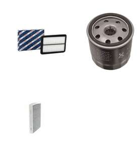 Bosch Filtre Bakım Seti Nissan Qashqai 1.5 DCI Dizel 2014+ 110 Beygir Hava + Yağ F. + Polen Filtre Bosch