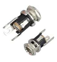 IC-258A Dc Jak Üstten Somunlu 2.1Mm Somunlu Ø8Mm