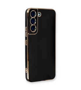 Samsung Galaxy S22 Plus Kılıf Volet Silikon - Siyah