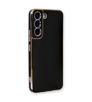 Samsung Galaxy S22 Plus Kılıf Volet Silikon - Siyah