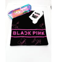 Blackpink Unisex Owersize T-shirt Çorap Kalemlik Set
