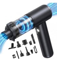 Snapron SNV-3001 100W 17000PA Şarjlı Mini Araç ve Ev Süpürgesi + EVA Taşıma Çantalı Çok Fonksiyonlu Set
