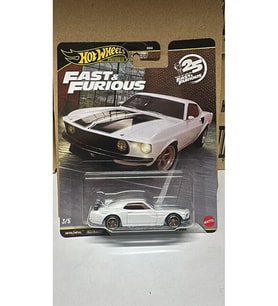 Hot Wheels Premium 2026 Fast And Furious 25. Yıl 1969 Ford Mustang Boss Hnw46