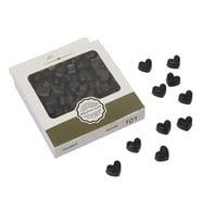 Mühür Mumu Eritme Kalp Boncuk Paket Model No: 101 KÖMÜR SİYAH