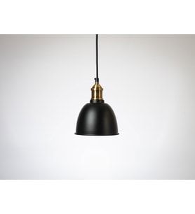 RİOLİGHT RETRO2,RUSTİK,VİNTAGE KOLİDOR,ODA,MUTFAK,CAFELER İÇİN 1XE27 DUYLU TEKLİ METAL SARKIT AVİZE (Siyah)