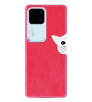 Vivo V30 Kılıf Silikon Desen Özel Seri Kedoş 1735